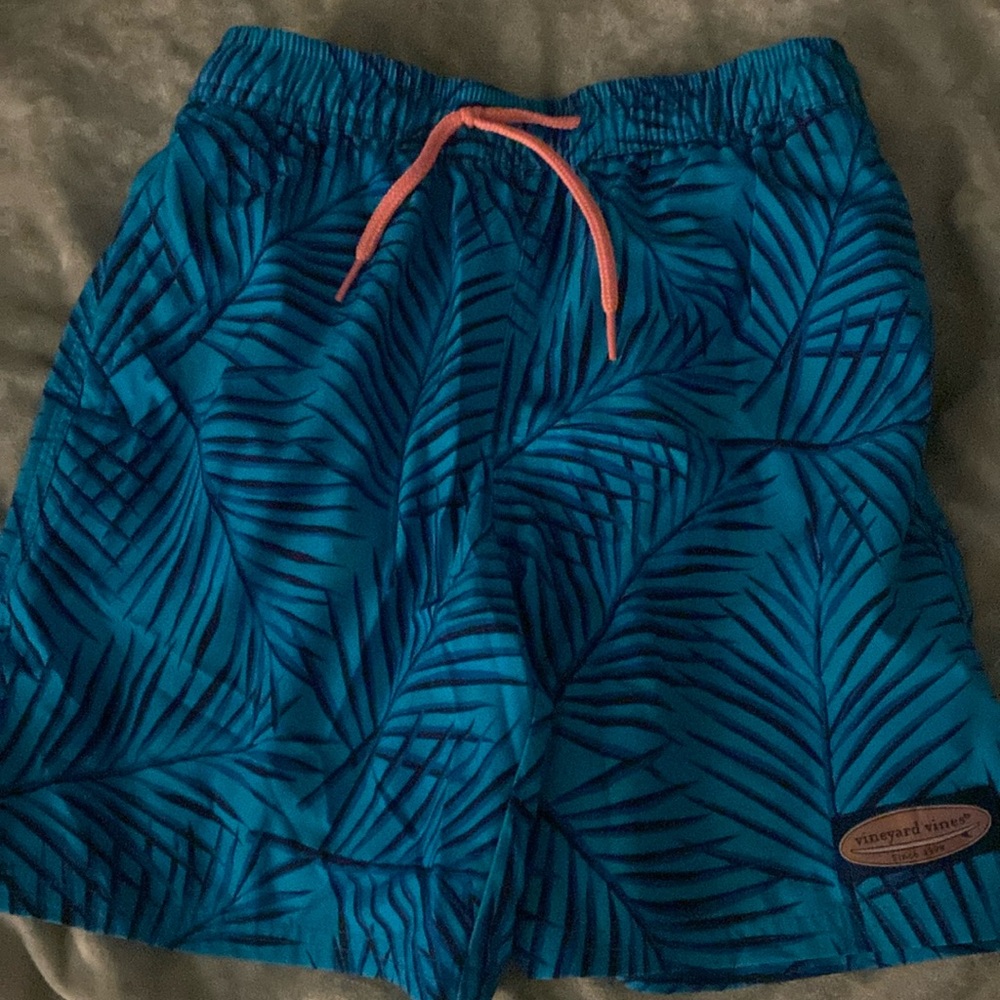 Boys Vineyard Vines swim trunks - worn maybe once?